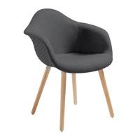 Kevya stoel  donkergrijs - thumbnail