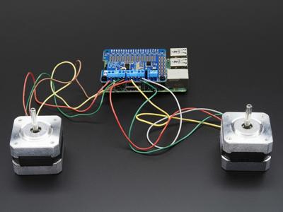 HAT moteurs continus et pas à pas pour Raspberry Pi