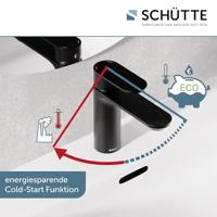 Schutte MONTANA wastafelmengkraan |Zwart Mat - 32316 - thumbnail