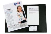 Offertemap Pearl 1 A4 met insteektas 2 flappen wit - thumbnail