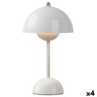Bureaulamp Gift Decor Wit 1,5 W Paddestoel (4 Stuks) - thumbnail