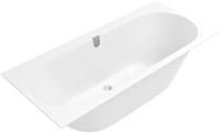Ligbad Villeroy & Boch Oberon Duobad Quaryl 170 x 75 CM Met Poten Inclusief Overloopcombinatie Stone White - thumbnail
