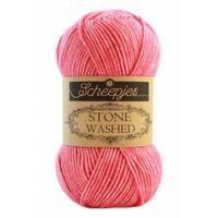 Scheepjes Stone Washed - 835 Rhodochrosite - Haakgaren / Breigaren - thumbnail
