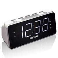 Lenco CR-18 Wekkerradio VHF (FM) FM Wekfunctie Wit - thumbnail