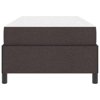 Boxspring bed Bruin 80 x 200 cm Stof, Engineered Hout