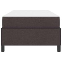 Boxspring bed Bruin 80 x 200 cm Stof, Engineered Hout - thumbnail