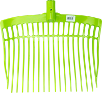 Mestvork kunststof limegroen zonder steel - thumbnail