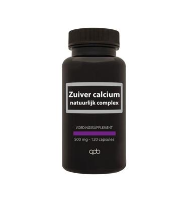 APB Holland Zuiver calcium natuurlijk complex 500mg 120 Capsules