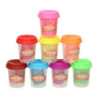 Kleipotjes 8 kleuren - thumbnail