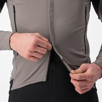 Castelli Perfetto RoS 2 lange mouw fietsjack grijs heren M - thumbnail