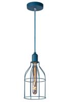 Lucide - PAULIEN - Hanglamp - 08327/01 (Kleur: blauw) - thumbnail