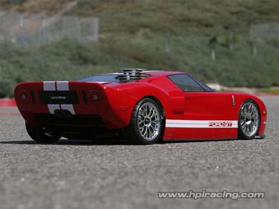 HPI Racing 7495 1:10 Body Ford Gt Body (200Mm/Wb255Mm) 200 mm Ongeverfd, niet gesneden HPI Racing 7495 1:10 Body Ford Gt Body (200Mm/Wb255Mm) 200 mm Ongeverfd, niet gesneden