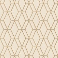 Dutch Wallcoverings Wallstitch/Bs1 Hexagonal - Beige - thumbnail