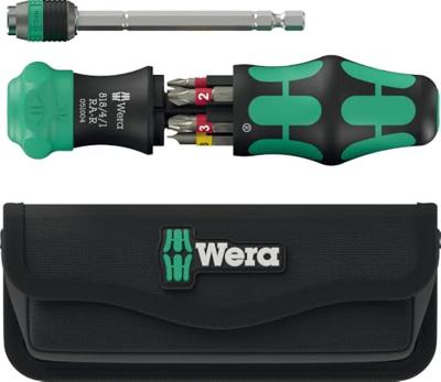 Wera Kraftform Kompakt 25 RA-R Bitschroevendraaier 1/4 Wera Kraftform Kompakt 25 RA-R Bitschroevendraaier 1/4