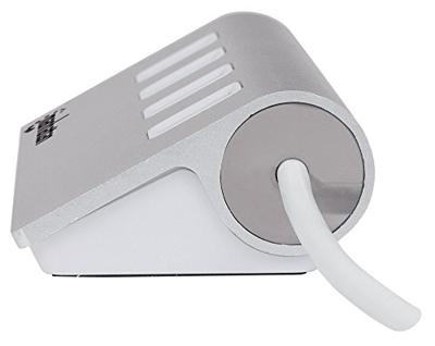 Manhattan USB-A 4-poorts hub, 4x USB-A-poorten, 5 Gbps (USB 3.2 Gen1 oftewel USB 3.0), Bus aangedreven, Snel opladen tot 0.9A, SuperSpeed USB, aluminium behuizing, Windows en Mac, Zilver, 3 jaar garantie