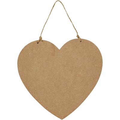 Creativ Company Hart, afm 18,5x19,5 cm, dikte 5 mm, 1 stuk