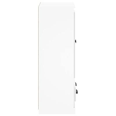 Hoge kast 60x35,5x103,5 cm bewerkt hout wit Hoge kast 60x35,5x103,5 cm bewerkt hout wit