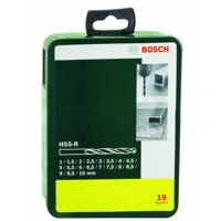 Bosch Accessories 2607019435 Promoline HSS Metaal-spiraalboorset 19-delig 1 mm, 1.5 mm, 2 mm, 2.5 mm, 3 mm, 3.5 mm, 4 mm, 4.5 mm, 5 mm, 5.5 mm, 6 mm, 6.5 mm, 7 - thumbnail