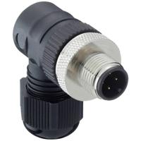 Lutronic 1255 05 T9CR Sensor/actuator connector, niet geassembleerd M12 Aantal polen (sensoren): 5 Stekker, haaks 1 stuk(s) - thumbnail