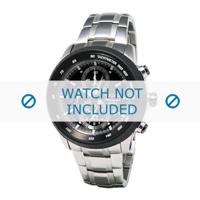 Horlogeband Seiko 7T62-0HL0 / SNAB51P1 / SNAB51J1 / 35Y1JB Staal 24mm - thumbnail