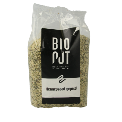 Hennepzaad gepeld bio 500 Gram