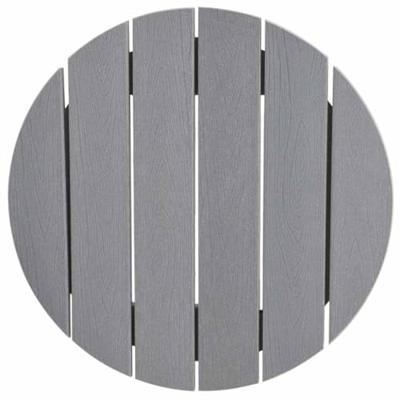 Bartafel Lichtgrijs 55 x 55 x 107 cm Polyetheen