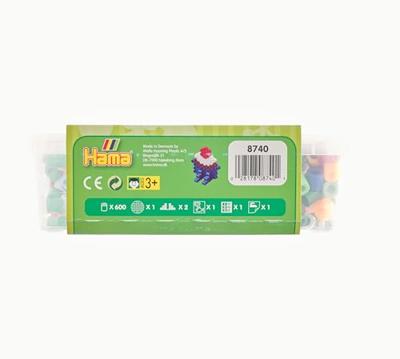 Hama strijkkralenset maxi in doos, 600st. - thumbnail