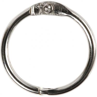 Creativ Company Boekbindersring, d 19 mm, dikte 2 mm, 10 stuk/ 1 doos Creativ Company Boekbindersring, d 19 mm, dikte 2 mm, 10 stuk/ 1 doos