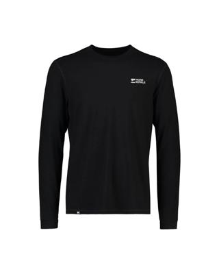 Mons Royale Cascade Merino Long Sleeve Thermoshirt Heren Black XXL