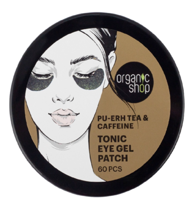 Organic Shop Pu-Erh Tea & Caffeine Tonic Eye Gel Patch
