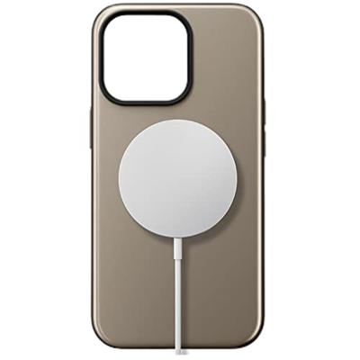 Nomad Rugged Strap Apple Watch (Ultra) 42mm / 44mm / 45mm / 49mm Orange Connector Black