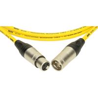 Klotz M1 K GE microfoonkabel 3p XLR F/M geel 2 meter - thumbnail