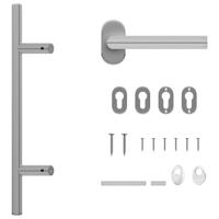 vidaXL Deurklink en deurgreep PZ 500 mm roestvrij staal - thumbnail