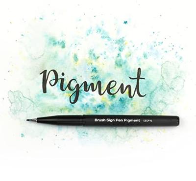 Brushpen pentel xsesp15 zwart