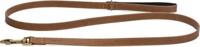 Beeztees Balacron Ax kunstleer hondenriem bruin 180 x 2 cm - thumbnail