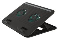 Trust Cyclone Koelstandaard voor notebook Laptopstandaard Zwart - thumbnail
