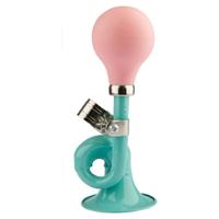 PexKids Fietshoorn lokken - groen met roze bal - thumbnail