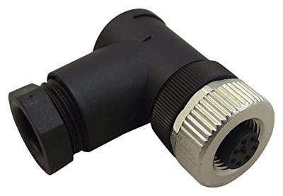 TE Connectivity T4112002041-000 Sensor/actuator connector, niet geassembleerd M12 Aantal polen (sensoren): 4 Bus, haaks 1 stuk(s)
