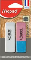 Maped gum Dessin & gum Duo-Gom, blister van 2 stuks - thumbnail