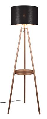 Trio Staande vloerlampColette zwart met goud - R41561065