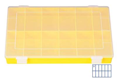Hünersdorff Assortimentsdoos (l x b x h) 335 x 225 x 55 mm Aantal vakken: 12 Vaste onderverdeling Inhoud 1 stuk(s)