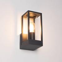 Moderne Wandlamp LED Dakota Outdoor E27 IP44 Antraciet - thumbnail