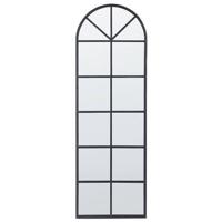 Beliani - BROUAGE - Wandspiegel - Zwart - IJzer - thumbnail