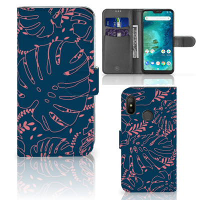 Xiaomi Mi A2 Lite Hoesje Palm Leaves