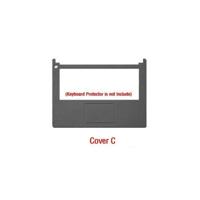 Notebook Skin for Dell Latitude E6320 , C, Brushed Black (without fingerprint slot) - thumbnail