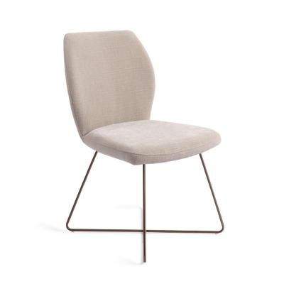 Jesper Home Ikata eetkamerstoel Sand Strand cross rose