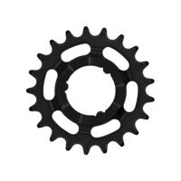 KMC Tandwiel voor shimano 21t o-mo staal 3/32 inch - zwart - thumbnail