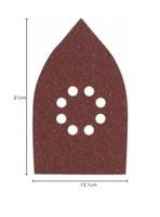 Bosch Accessories C430 Expert for Wood and Paint 2608605182 Multi-schuurpapier Met klittenband, Geperforeerd Korrelgrootte (num) 40 (l x b) 170 mm x 100 mm 5 - thumbnail