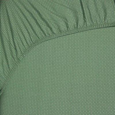 Pip Studio Twinkle Star Fitted Sheet Midden groen hoeslaken