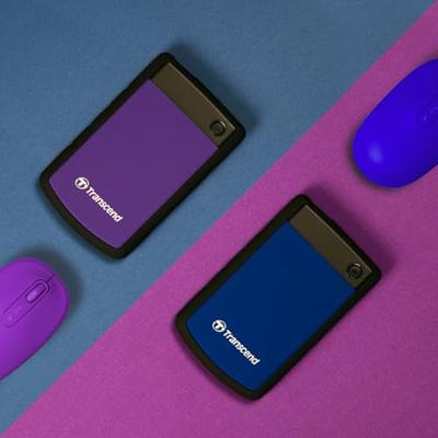 Transcend StoreJet® 25H3 4 TB Externe harde schijf (2,5 inch) USB-A 3.2 Gen 1 Paars TS4TSJ25H3P Transcend StoreJet® 25H3 4 TB Externe harde schijf (2,5 inch) USB-A 3.2 Gen 1 Paars TS4TSJ25H3P